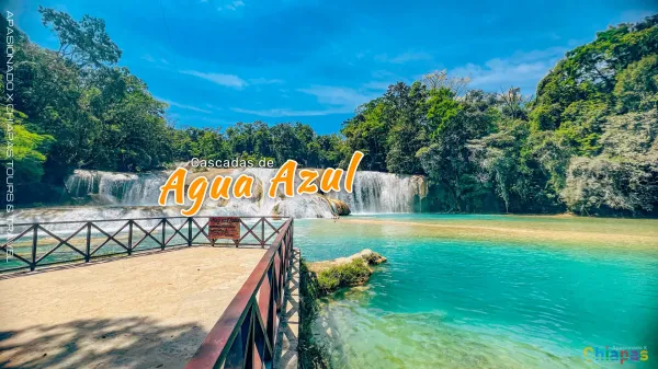 Cascadas de Agua Azul y Cabañas Yax-Ha — Chiapas